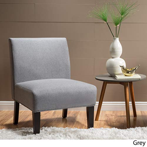 Christopher Knight Home Kendal Grey Fabric Accent Chair, One