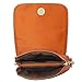 INICAT Women RFID Blocking Small Crossbody Bags Cell Phone Purse Wallet with Credit Card Slots(Brown)