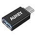 AUKEY USB-C Adapter, Type-C to USB 3.0 Adapter for MacBook Pro, Samsung Galaxy S8 S8+, Nexus 6P 5X, Google Pixel, LG G5, HTC 10 and More
