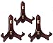 BANBERRY DESIGNS Mahogony Wooden Easels - Premium Quality Folding Display Stand - 7
