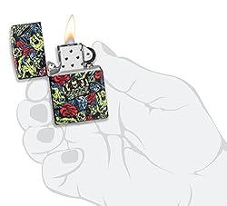 Zippo Skull Crown Glow-in-The-Dark 540 Color Design