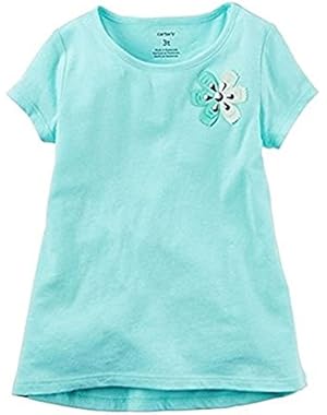 Baby Girls Bow Embellished T-Shirt