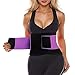 FOUMECH Women's Waist Trainer Belt-Waist Cincher Trimmer-Slimming Body Shaper Belt-Sport Girdle Belt (Purple, Small)