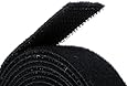 Monoprice Hook & Loop Fastening Tape 5 yard/roll, 0.75-inch - Black (105828)