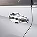 KUST mw3968w Chrome Door Handle Covers, Side Door Handle Hardware fit for Honda 2015 2016 CRV Handle Bomb Trim,Pack of 4 Pieces of Exterior Door Handle Protector
