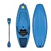 Best Choice Products Sports 6' Kids Kayak with Paddle and Backrest- Blue