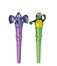 Jiggles Massager Elephant and Gator Chewable Oral Massager Variable Speed (Pair of 2) BPA, Phthalate, Latex-Free