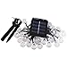 Sogrand,60LED 36FT.Solar String Lights,Warm White LED Crystal Ball,Solar Lights Outdoor,String Lights,Solar Garden Lights for Garden,Party,Dinner,Bedroom,Festival,Patio,Yard,Landscape