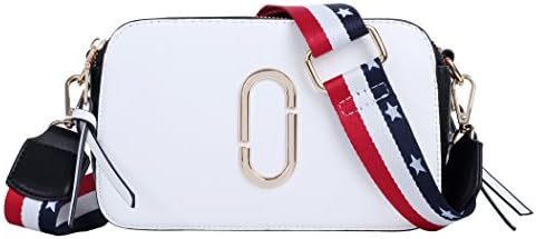 Chain Bags for Women Double Zip Crossbody Evening Bags Multicolor for Snapshot Small Camera