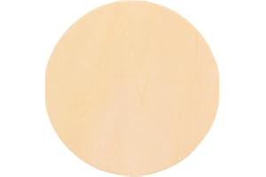 LKN ART Woodcrafter 3/4" Thick Baltic Birch Plywood Circle 10 Inch