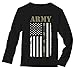 Tstars 4th of July Shirts for Men Memorial Day Faith Army USA American Flag Mens Patriotic T-Shirt Medium Black