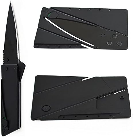 Your Supermart 10pc Credit Card Knife Set Folding Wallet Knife Survival Knife Pocket Knife Hunting Pocket Wallet Knife