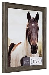 Gallery Solutions 16x20 Greywash Large Wall Frame