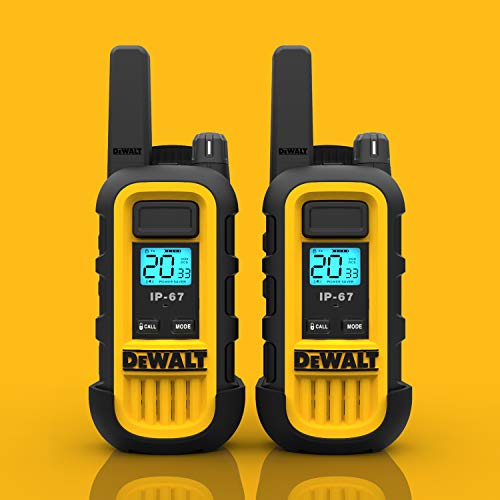 DEWALT DXFRS300 1 Watt Heavy Duty Walkie Talkies Waterproof, Shock