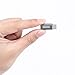 [Type C Adapter - 1 Pack] UNITEK Aluminum USB-C to Micro USB Adapter Type C Male to USB Micro B Female, Charge and Data Sync Converter Cable Connector for Nexus 5X, 6P, OnePlus 2, Lumia 950 XL