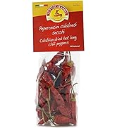 TuttoCalabria, Dried Whole Calabrian Chili Peppers, 20 g, Great for cooking or decoration, All Na...