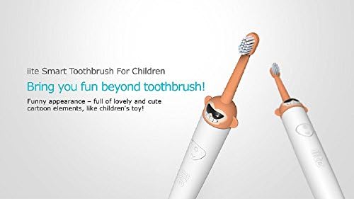 iite S1 Kid's Sonic Electric Rechargeable Toothbrush, food grade headbrush, funny App