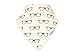 Baby Bandana Drool Bib Kit by Tiny Stars - 4 Pack of Girl Absorbent Cotton/Fleece Snap-On Bibs with 12 Baby Monthly Stickers. Great for Infant Boys and Girls – Great Baby Gift!