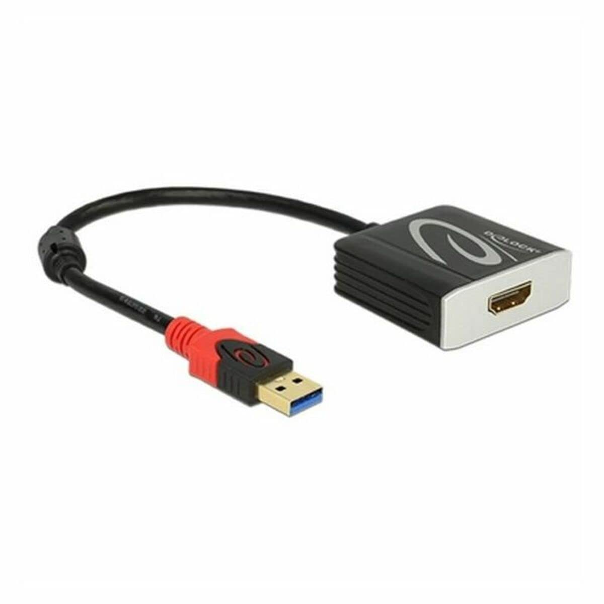 DeLOCK 62736 Adaptor Cable USB 3.0 Male to HDMI Female Black