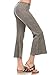 Zoozie LA Women's Culottes - Made in The USA Bell Bottoms Cropped Pants …