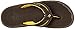 OluKai Kia'i II Sandal - Men's Dark Java / Dark Java 12