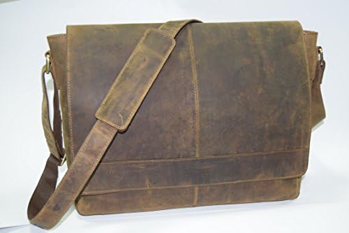 TONY'S BAGS Messenger bag, Laptop bag - College Bag, Office Bag, Business Bag Briefcase in Vintage Style