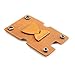Earbud Holders Case Cord Organizer Earphone Wrap Earphones Organizer Headset Headphone Earphone Wrap Winder Cable Winder Genuine Leather Handmade with Cell Phone Stand Orange
