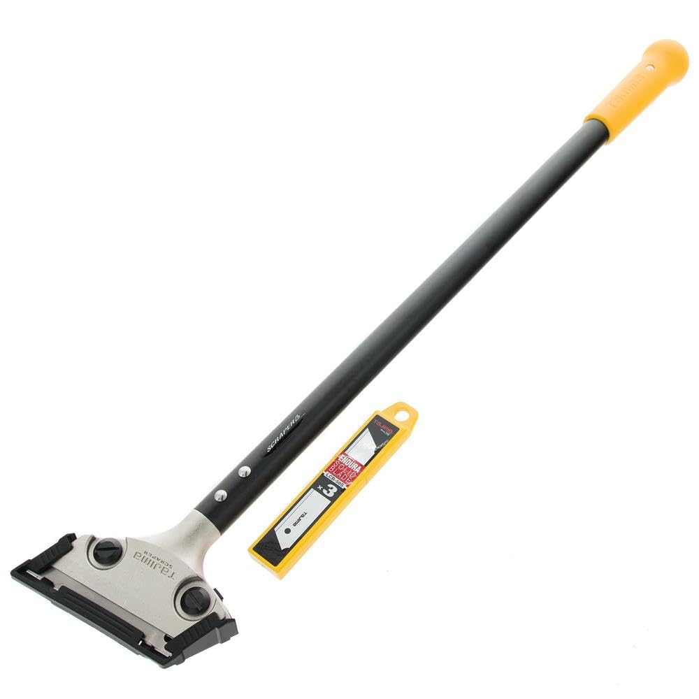 Tajima SCRL600 "Scrape-Rite" Reversible Blade Scraper, Silver/Black, 3 m