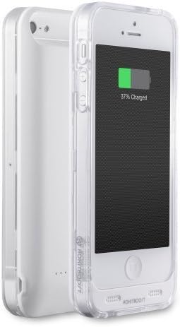 Rokit Boost Excess 2400 - iPhone 5/5S Battery Case - MFI Certified By Apple - Compatible with iOS 6 / 7 - Comes with 4 color frames