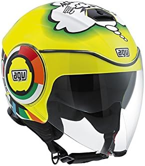 AGV Helmet j4811 a0g0001 Fluid E2205 Top, Multi-Colour XS multi-coloured