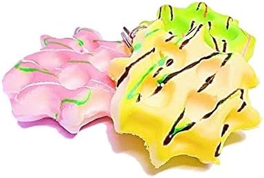 5cm Waffle Sprinkles&amp;Jams Biscuit Squishy Slow rising Soft PU Bread Scented