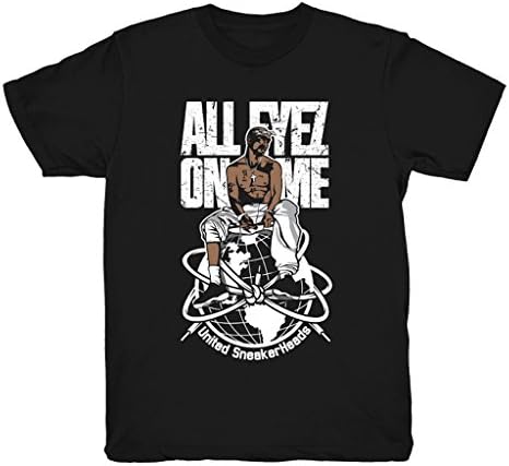 "Tupac" T-Shirt to match Jordan 11 Barons Low sneakers (Medium)
