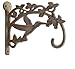 FLAG EMOTES Decorative Cast Iron Plant Hanger Hummingbird Heavy Duty 7.5