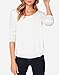 Women's Fashion Boat Neck Long Sleeve Shirt Twisted Deep V Open Back Blouse
