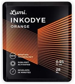 Lumi Inkodye Snap Pack Light Sensitive Dye - Orange