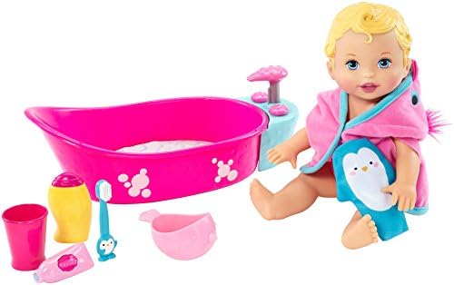 little mommy bath baby doll