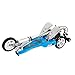Bike Rassine Kid's Ped-Run Dual Pedal Scooter, Blue