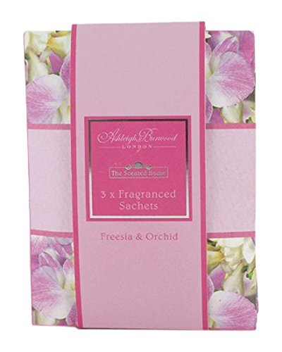 Ashleigh & Buwood The Scented Home Freesia & Orchid (3 X Fragranced Sachets) by Ashleigh & Burwood