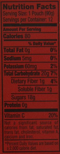MOTT’S SNACK AND GO APPLESAUCE POUCHES, CINNAMON, 3.2 OUNCE (BOX OF 12 POUCHES)