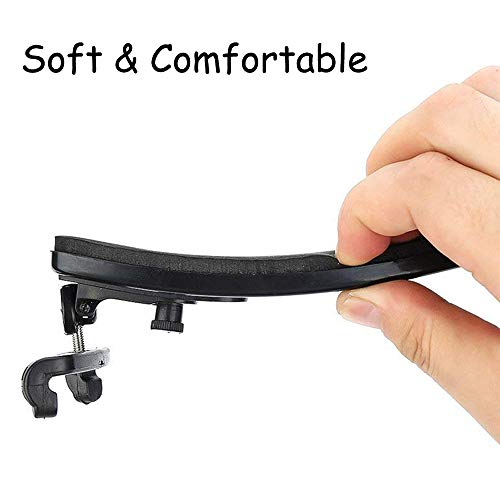 image for COURAGE 2 PCS Adjustable Violin Shoulder Rest Professional Type Violin