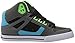 DC Men's Spartan HI WC Skateboarding Shoe, Grey/Green/Blue, 10 D US