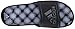 adidas Men's Adissage 2.0 Slides Sandal, Black/Night Metallic/Black, 10