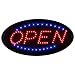 Led Open Signs Decor for Business Mart Shop Store Bar Cafe Now Open Sign Display On/Off Switch + Chain (19