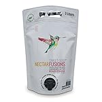Nectar Fusions Hummingbird Food: All-natural & Dye Free, Wildflower Infused Hummingbird Nectar (100 oz. Ready-to-use Formula)