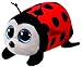 Teeny Ty Beanie Boo Trixy - Lady Bug Plush