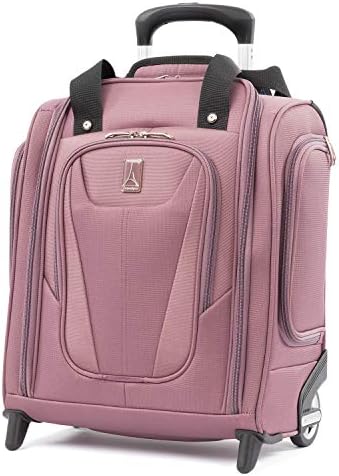 Travelpro Maxlite 5-Rolling Underseat Compact Carry-On Bag, Dusty Rose, 15-Inch 1 Travelpro Maxlite 5-Rolling Underseat Compact Carry-On Bag, Dusty Rose, 15-Inch