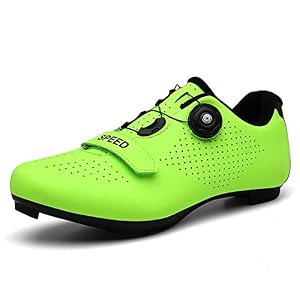 Mens Womens Road Cycling Shoes Breathable Anti-Skid Lock Mountain Biking Riding Bicycle Shoes