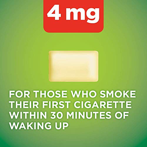AMAZON BASIC CARE NICOTINE POLACRILEX COATED GUM 4 MG (NICOTINE), COOL MINT FLAVOR, STOP SMOKING AID, 160 COUNT