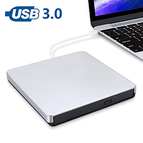MMUSC External CD/DVD Drive for Laptop,USB Burner Writer Drive Player High Speed Data Transfer for Laptop/Desktop/MacBook/Mac OS/Windows10/8 - Thumbnail 7