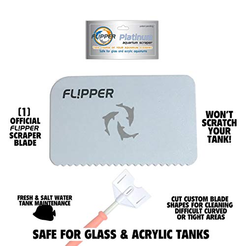 FL!PPER Flipper Platinum Aquarium Hand Scraper Tool Glass and Acrylic